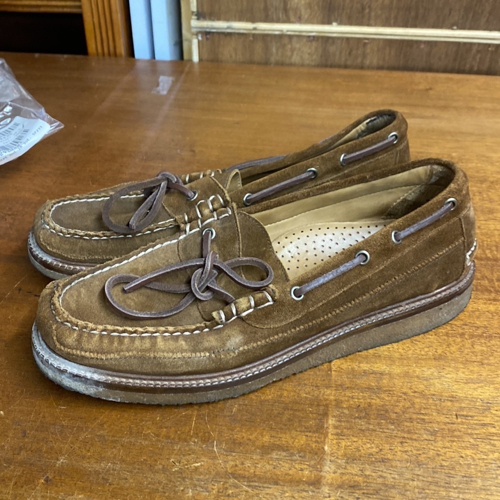 J Crew Camden crepe-sole slip-ons in English suede
Item BE386 - Picture 3 of 9
